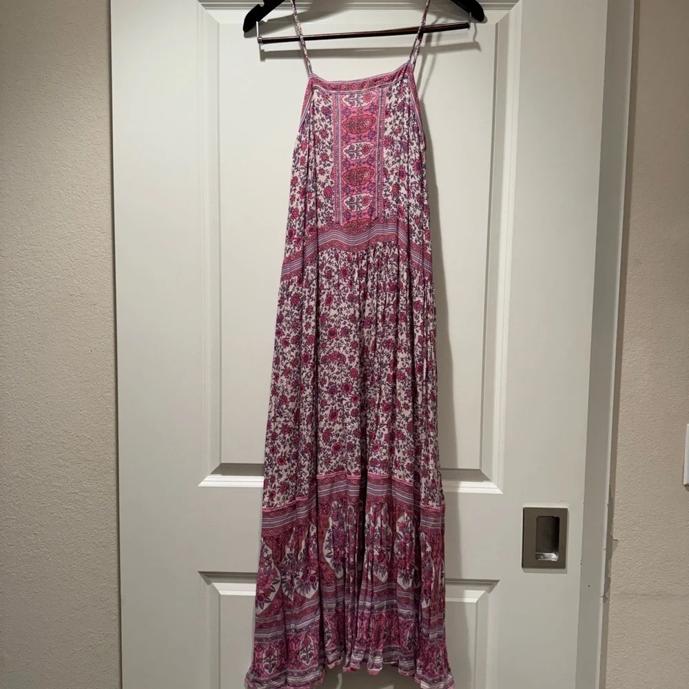 Spell & The Gypsy Collective Lilac Jasmine Strappy Maxi Dress - Picture 3 of 8